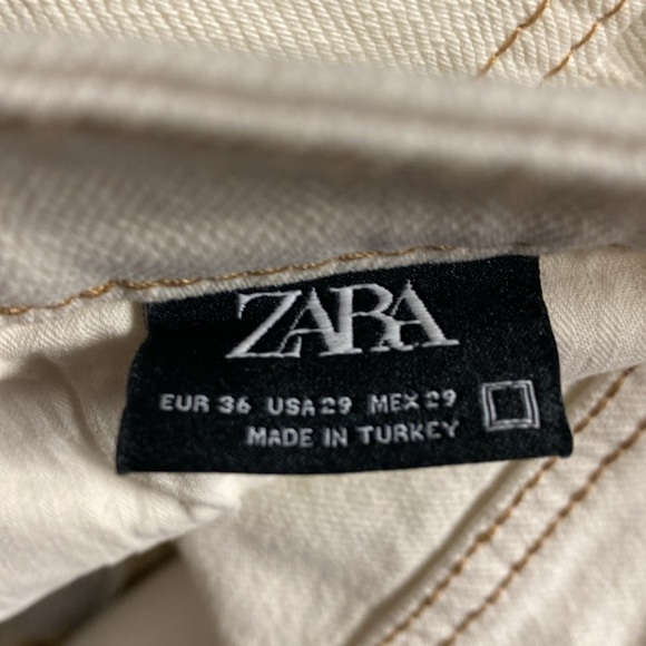 NWOT men's zara straight jeans - Picture 4 of 5
